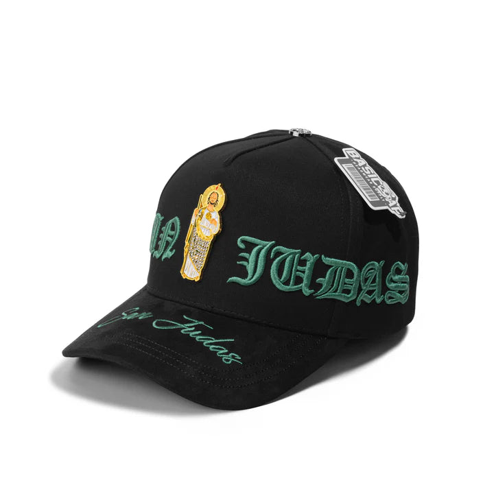 SAN JUDAS 5 PANEL SUEDE SNAPBACK