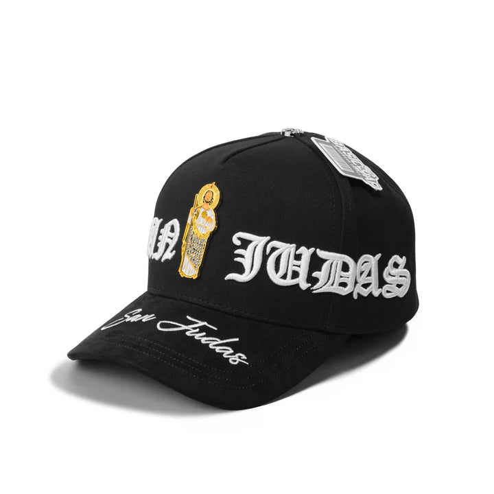 SAN JUDAS 5 PANEL SUEDE SNAPBACK