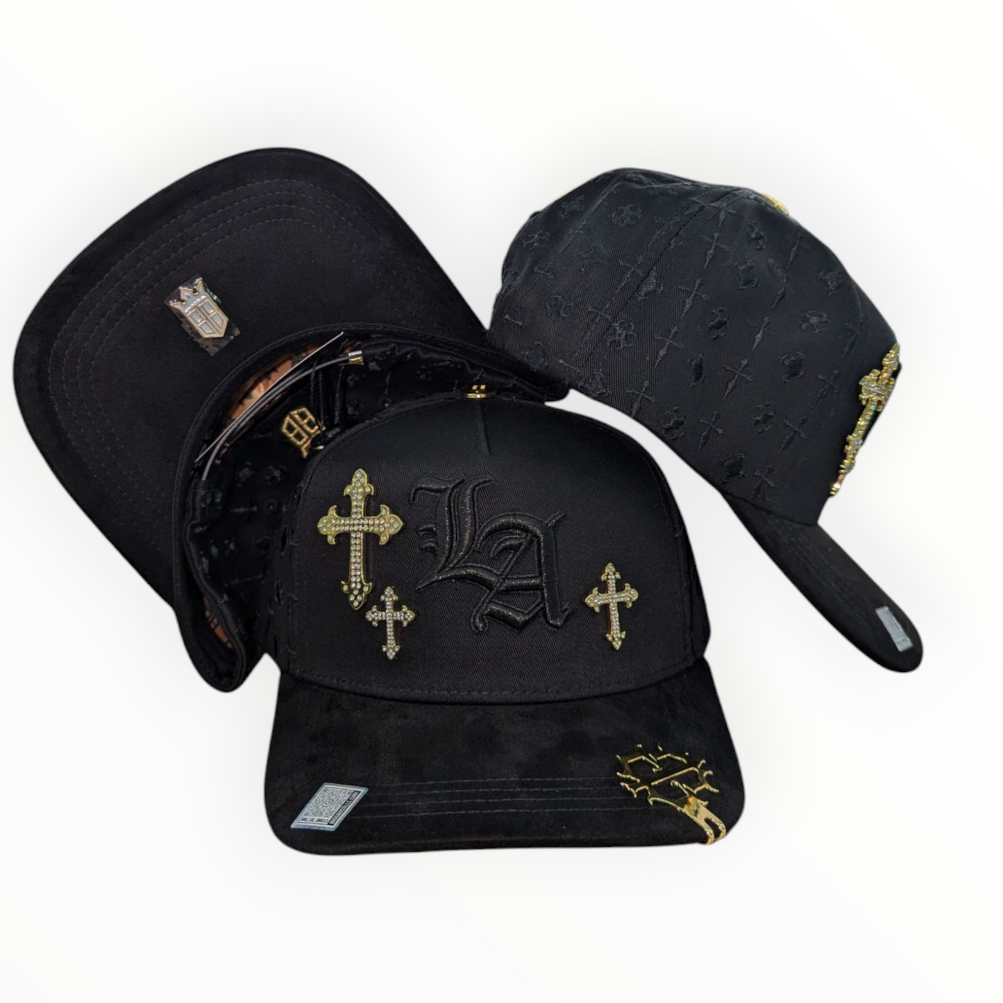 LA Chrome Gold BIG BOSS Snapback